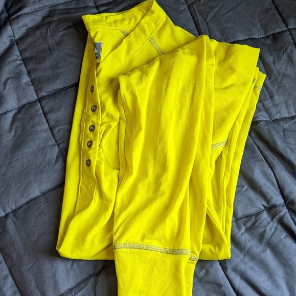 Cabela’s Yellow Neon Long Sleeve - Picture 2 of 3